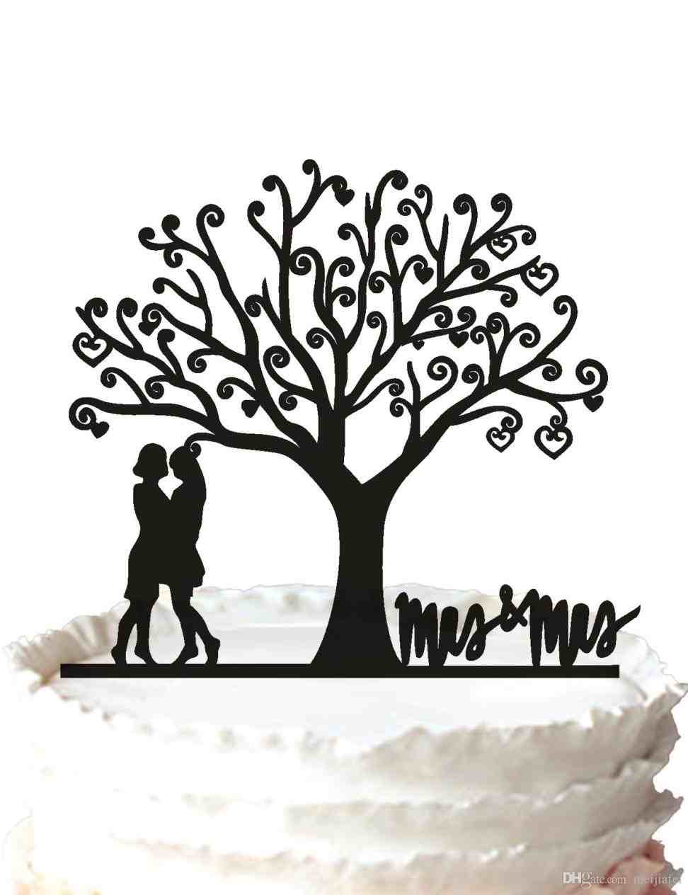 972x1264 Wedding Cakes Amazing Silhouette Wedding Cake Toppers Images