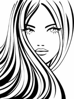 236x316 Silhouette Woman Hair