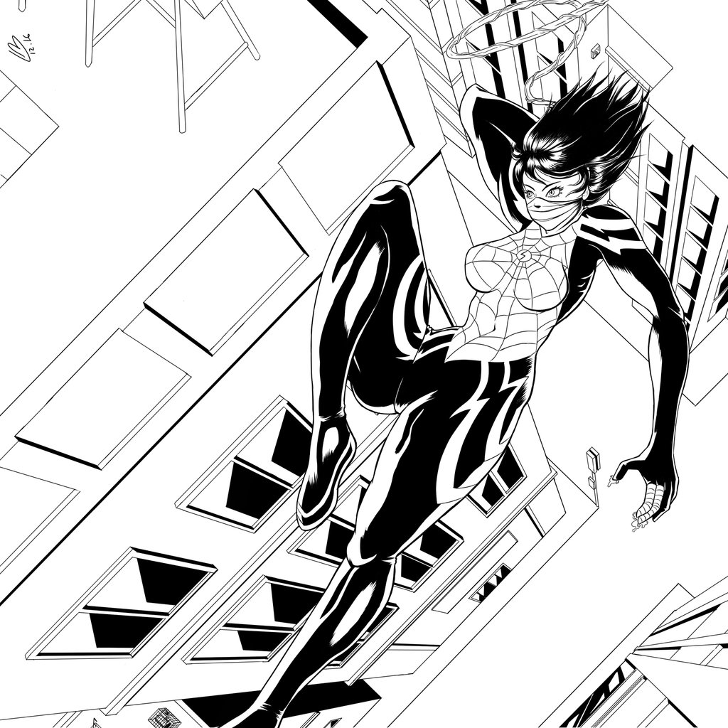 1024x1024 Marvel's Silk By Iphozajja