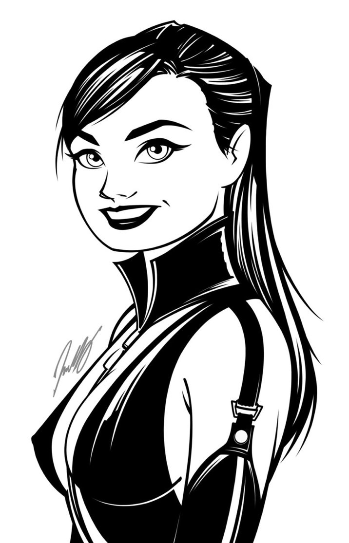 716x1115 Silk Spectre Ii Inks By Jon Moss