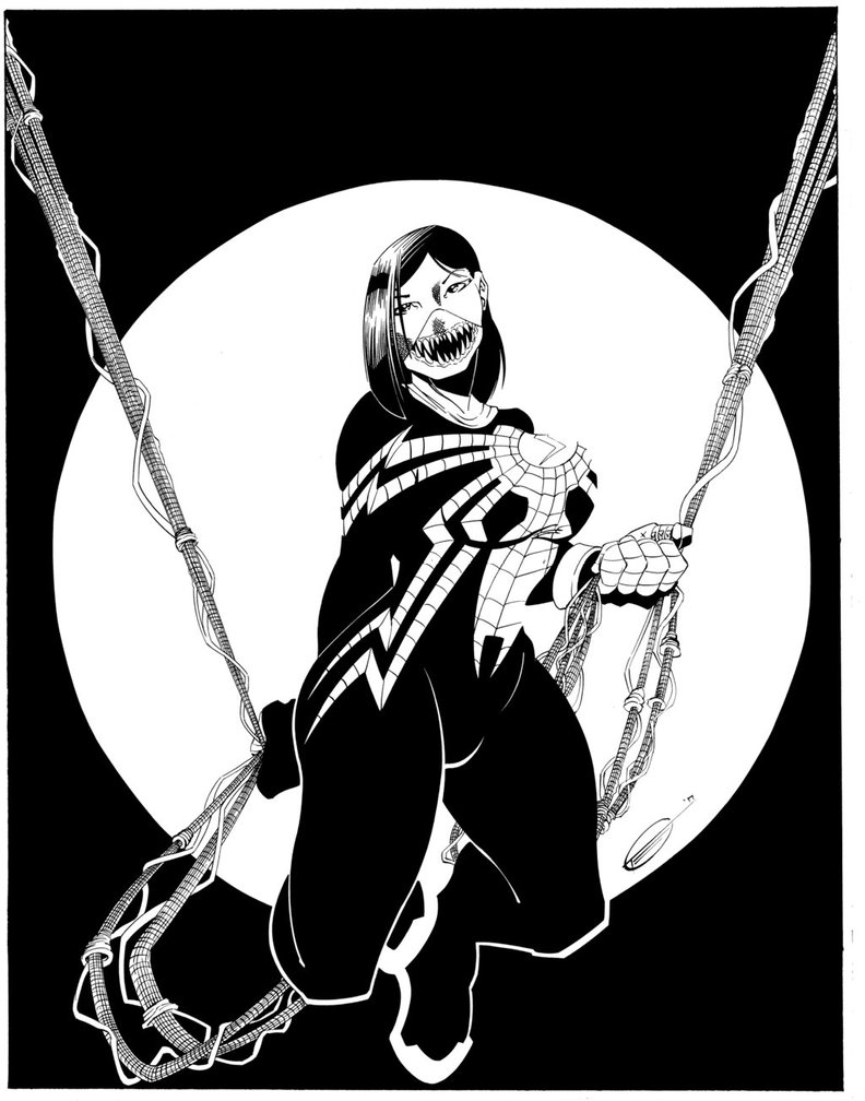 792x1008 Silk Venom By Sketch64