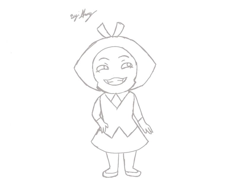 800x600 Aquamarine Silly Drawing By Paper Girl Cute