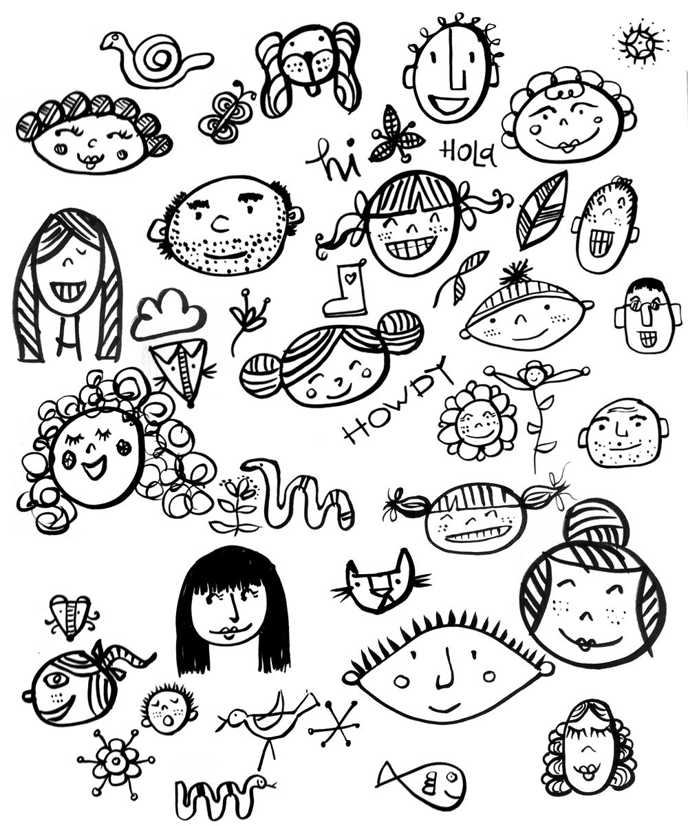 1000x1200 May Mats Assignment Faces Amp People Anne Bryant Creative