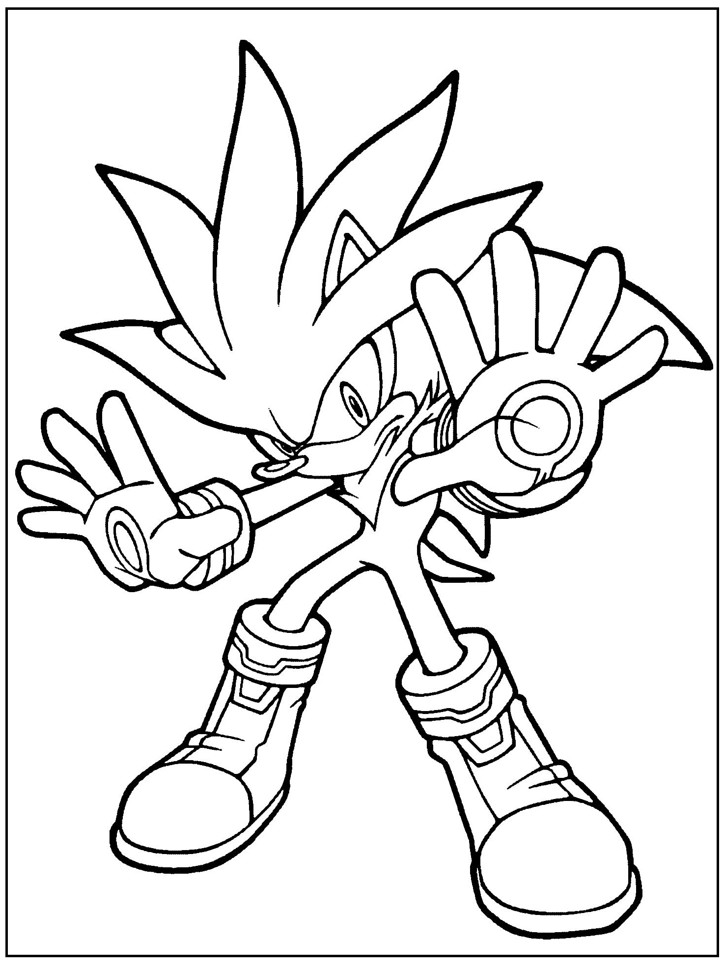 1474x1974 Sonic The Hedgehog Coloring Pages