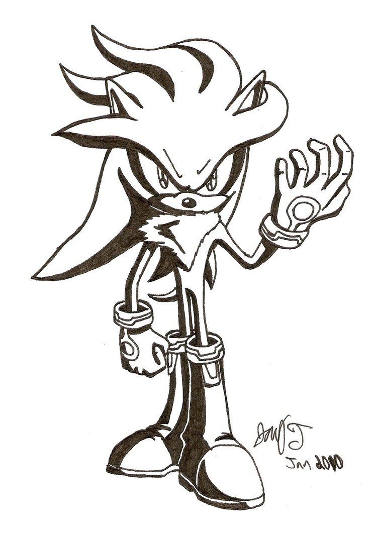 Silver The Hedgehog Drawing at GetDrawings | Free download