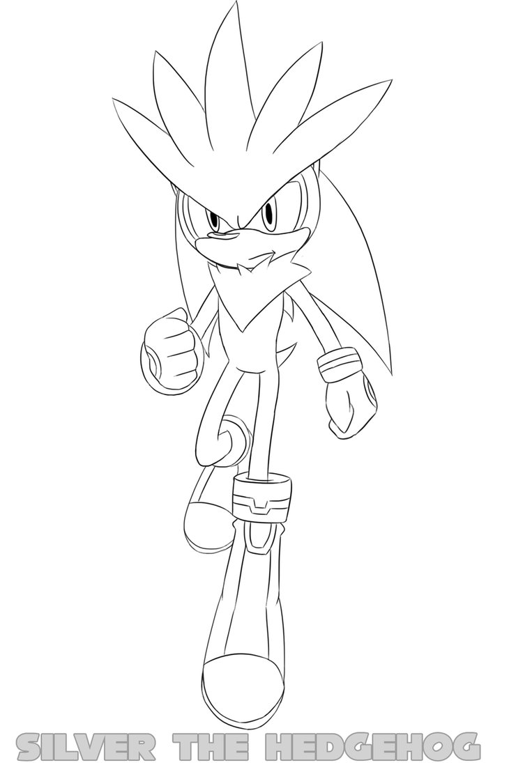 Silver The Hedgehog Drawing at GetDrawings.com | Free for personal use