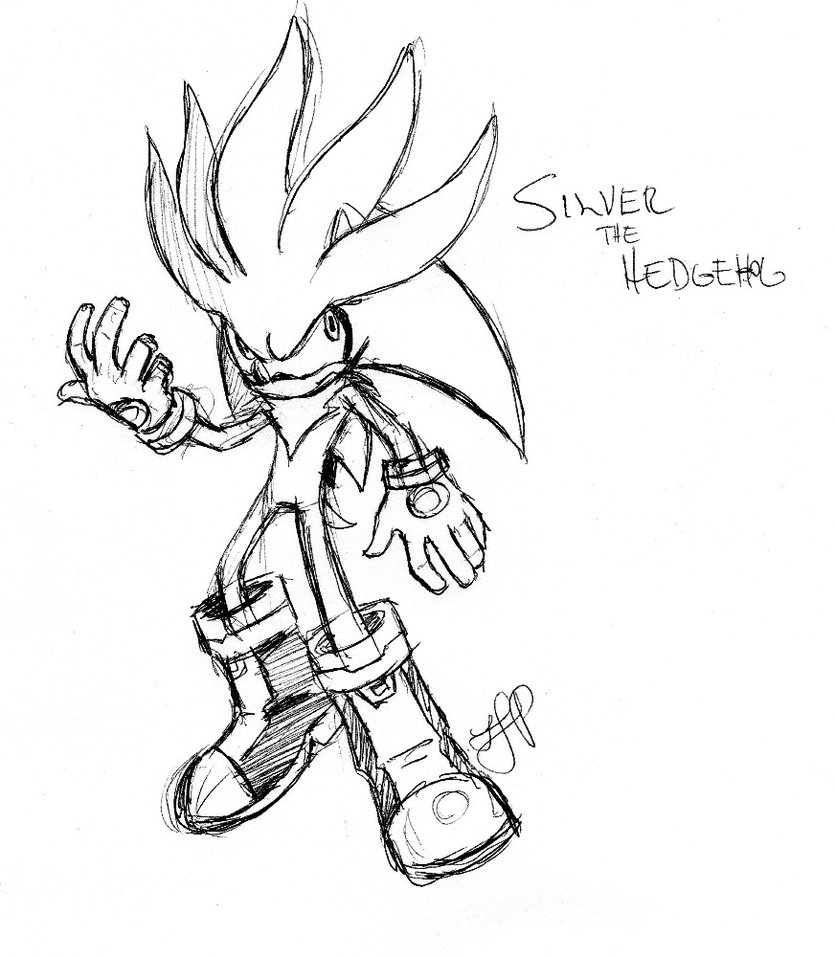 835x957 Silver The Hedgehog By Arvalis