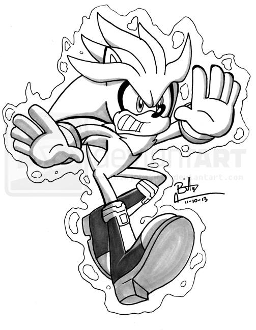 503x648 Silver The Hedgehog By Ninjahaku21