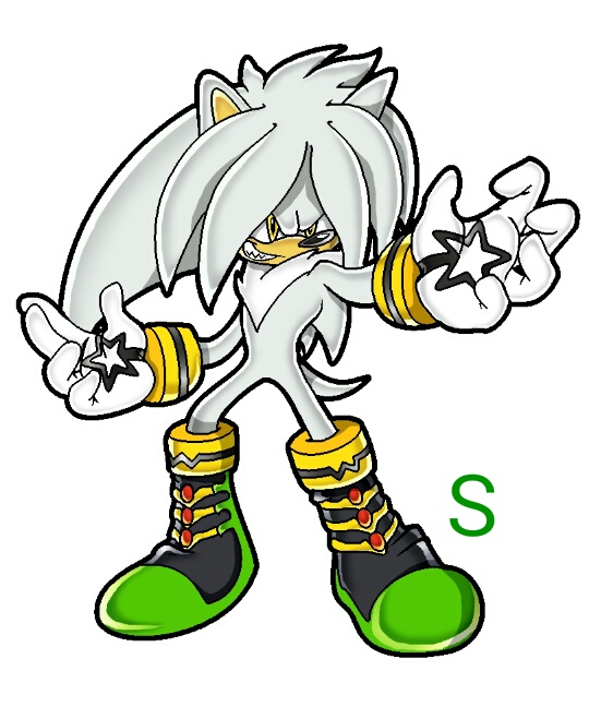 540x648 Steel The Hedgehog (Anti Silver) By Alaysia15