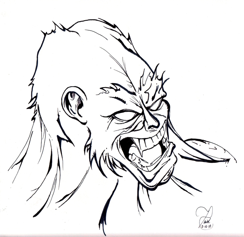 788x765 Hungry Ugly Gorilla By Gorilla Ink