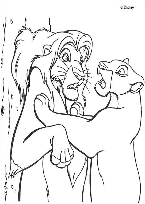 607x850 Simba Coloring Pages, Drawing For Kids, Kids Crafts