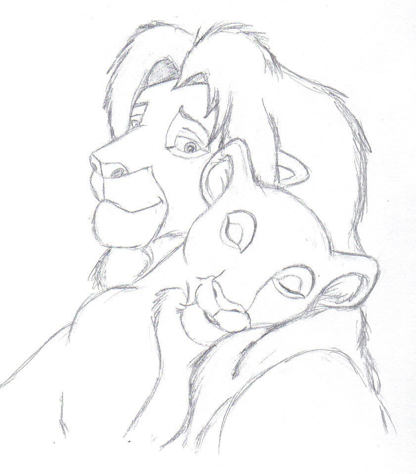 841x957 Simba And Nala By Savoy Truffle
