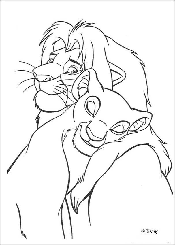 607x850 The Lion King Coloring Pages