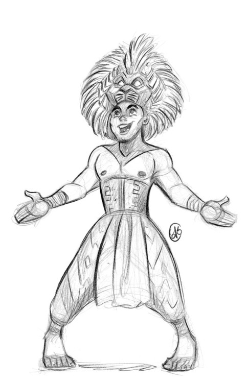 485x750 Simba Sketch Tumblr