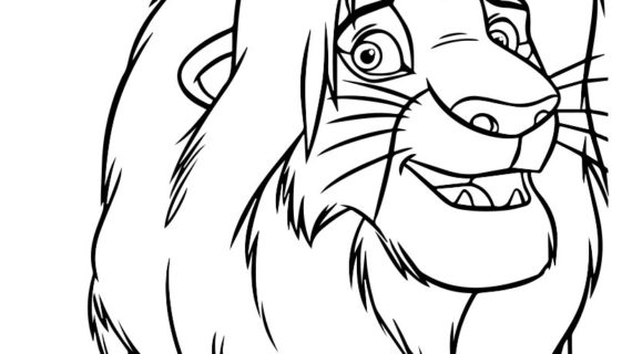 570x320 Simba Lion King Drawing The Lion King