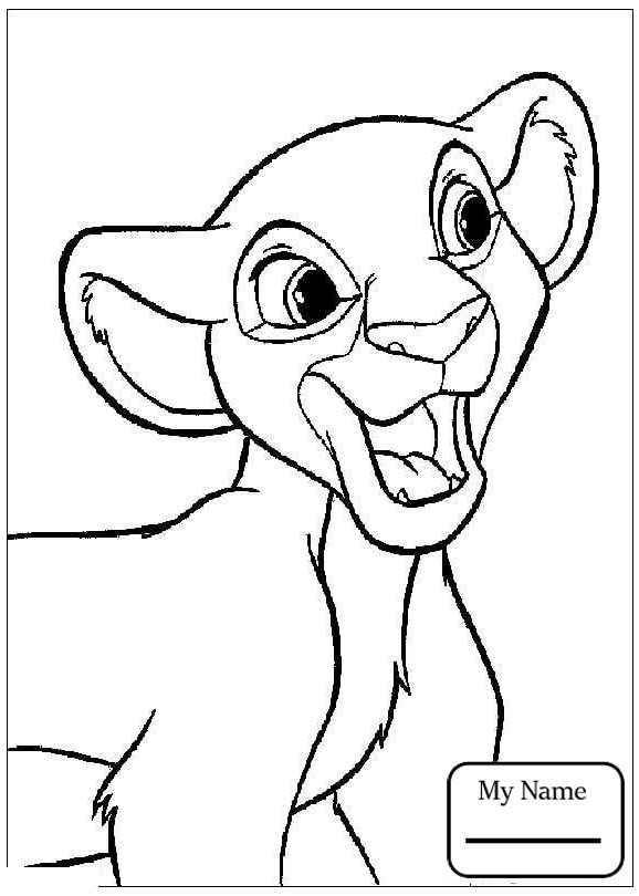 578x810 The Lion King Sleeping Simba On The Palm Tree Cartoons Coloring