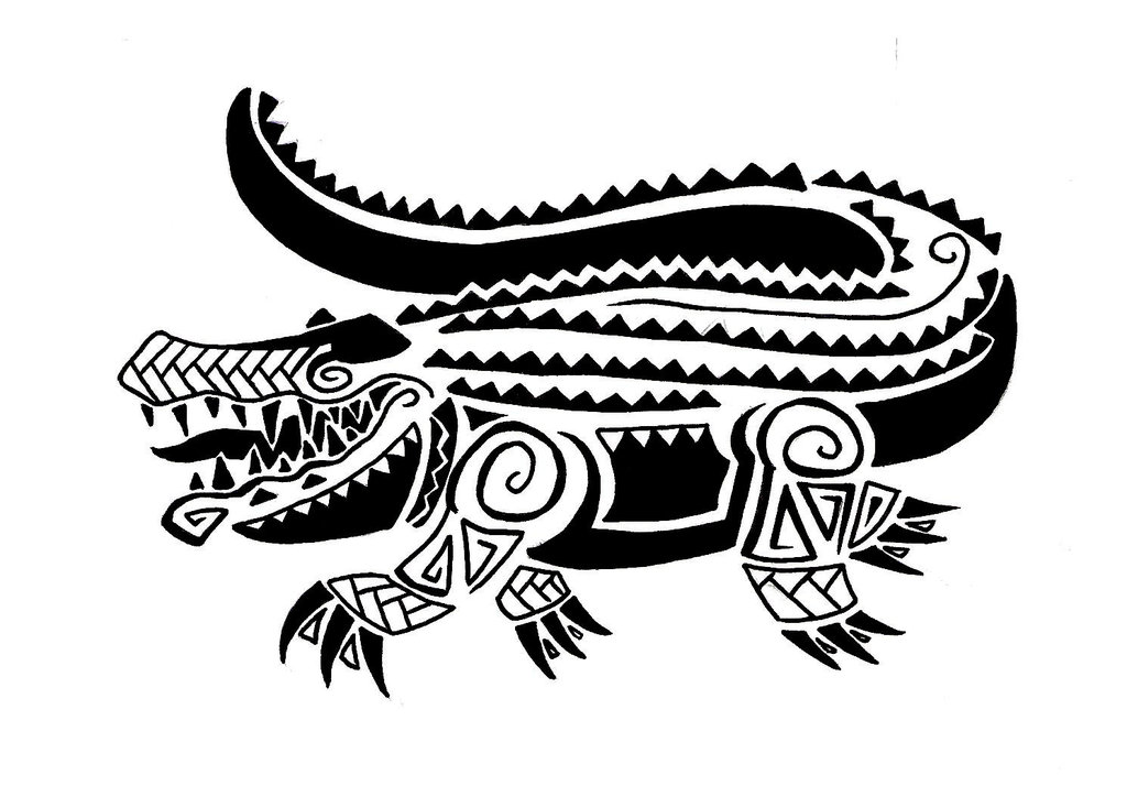 1024x724 Awesome Alligator Tattoo Designs