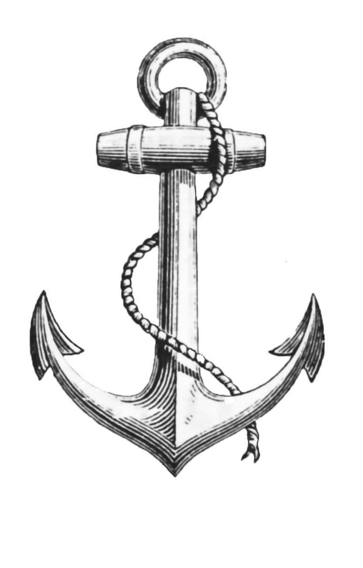Simple Anchor Drawing at GetDrawings | Free download