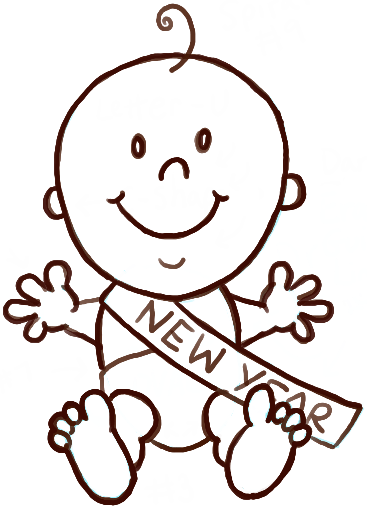 367x509 New Year Drawing Cartoon Merry Christmas And Happy New Year 2018