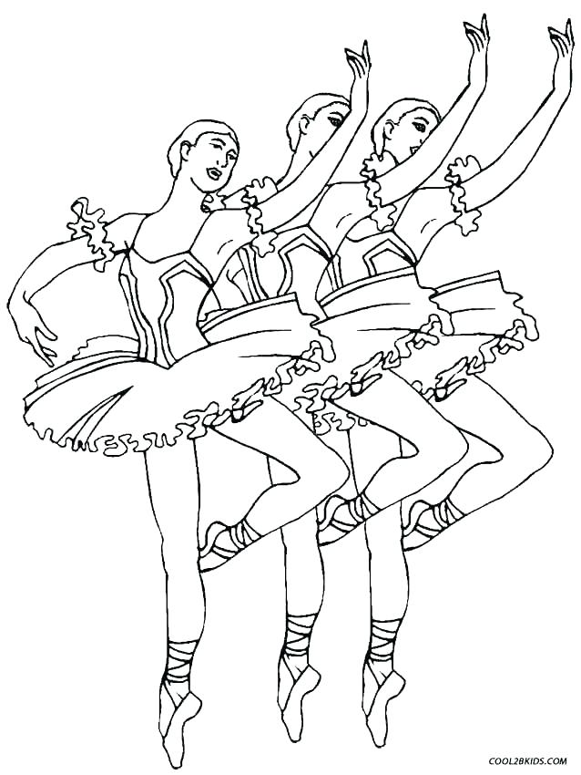 638x850 Ballet Coloring Sheets Free Pages Ballerina Best Coloring Disney