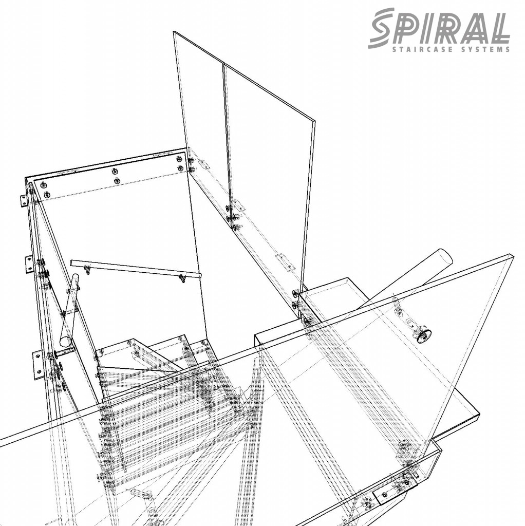 1022x1024 Preview Sketches Of The New Magnolia Barn Staircase.