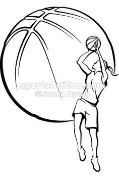 236x354 Basketball Sketch ) Parties Sketches, Drawings