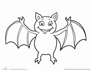 Simple Bat Drawing