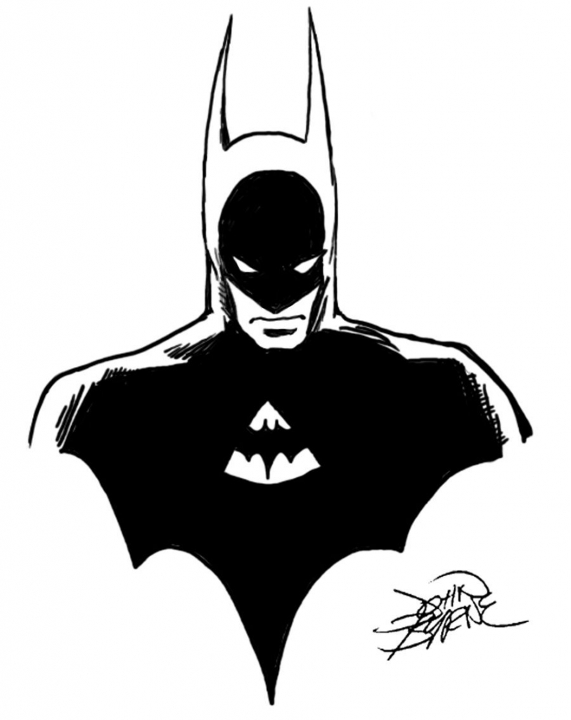812x1024 Batman Easy Sketches Batman Sketch Delaneyclark