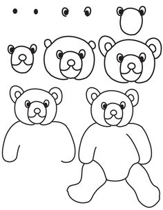 236x303 How To Draw A Black Bear For Kids Draw Bear Wildlife Center