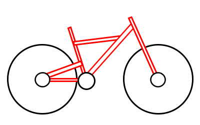 400x250 Drawing A Cartoon Bicycle