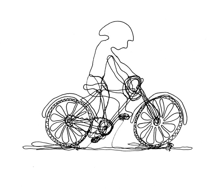 700x613 Illustration Friday A Bicycle In 15 Minutes Gumnut Inspired