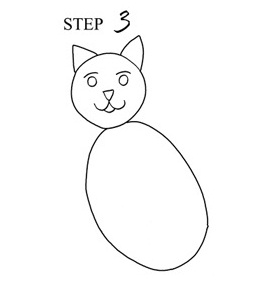 268x302 How To Draw A Cat (Step By Step With Pictures) Cool2bkids