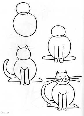 291x400 How To Draw Cats Drawing Techniques Cat, Drawings