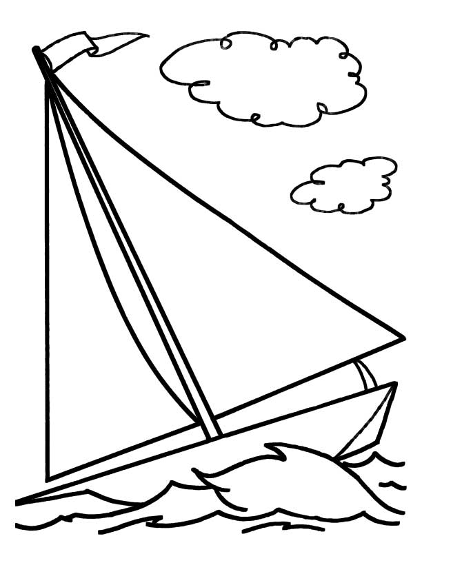 Simple Boat Drawing