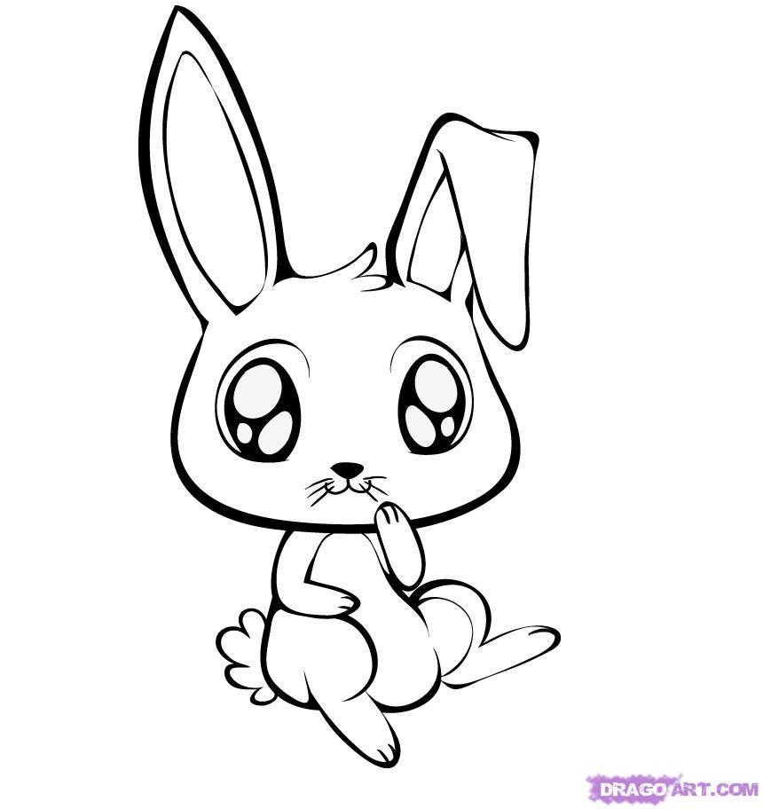 860x912 Simple Easter Bunny Drawing Merry Christmas And Happy New Year 2018