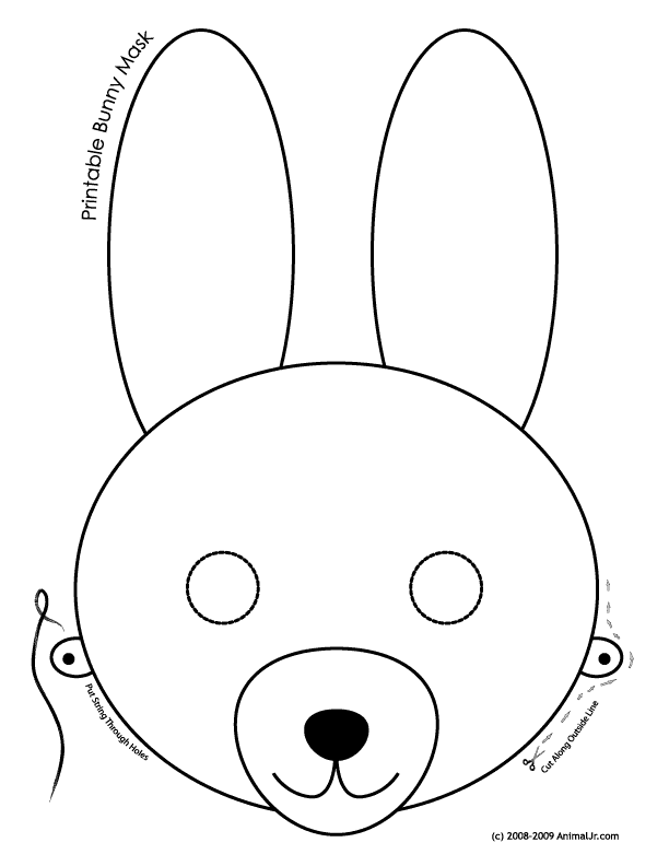 612x792 Easter Bunny Face Coloring Pages 485484