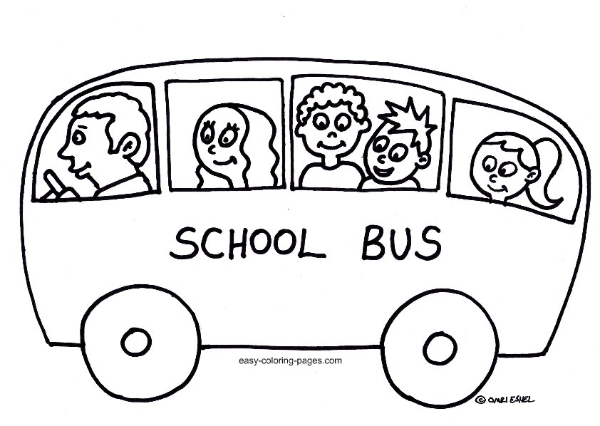 842x598 School Bus Coloring Pages To Download And Print For Free