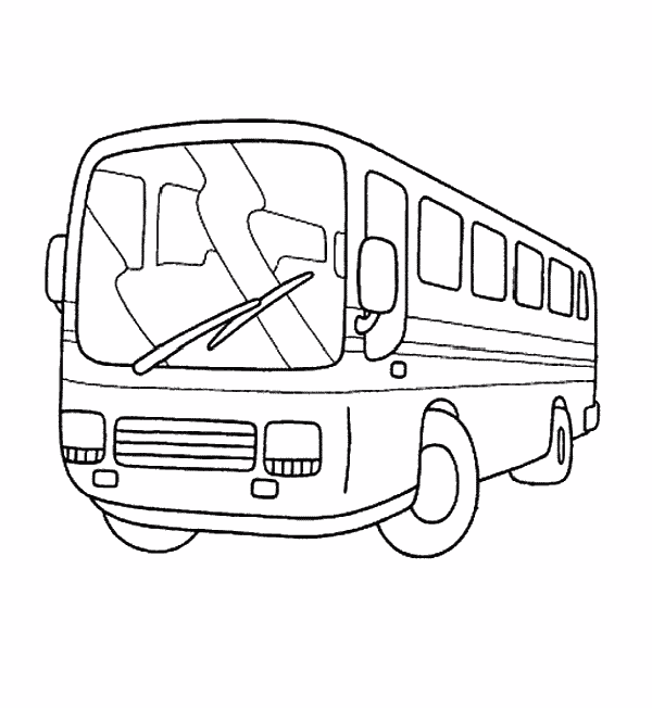 600x652 Coloring Page Transport