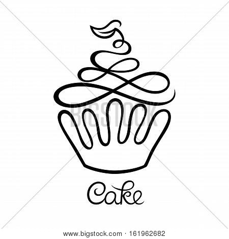450x470 Cake Cafe Bakery Logo Design. Vector Amp Photo Bigstock