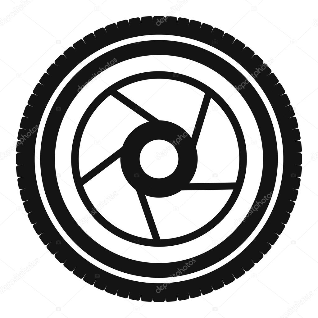 1024x1024 Camera Aperture Icon, Simple Style Stock Vector Ylivdesign