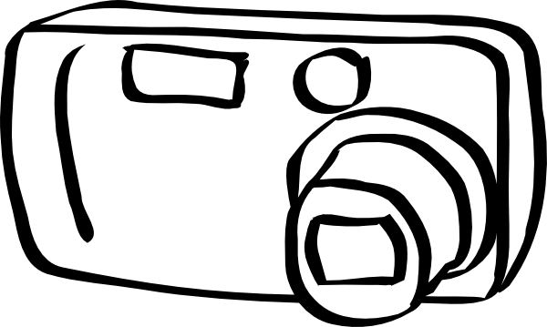 600x359 Whimsical Camera Clip Art