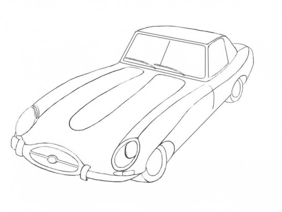 900x678 Jaguar. Types Drawings. Drawings. Pictures. Drawings Ideas