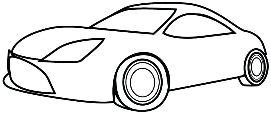 900x378 Simple Car Coloring Pages Free Printable Race Car Coloring Pages