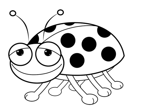 500x375 Draw A Cartoon Ladybug