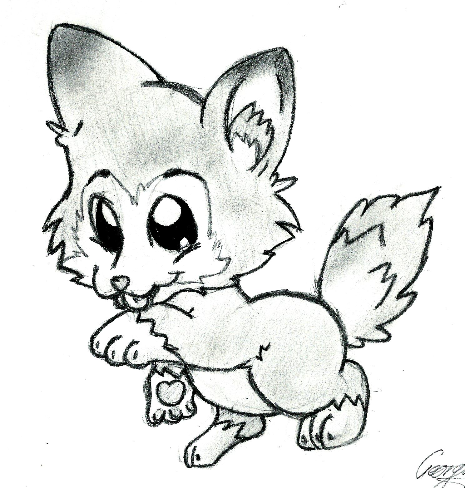 1489x1563 Cool Easy Drawings Of Wolves In Prodigious