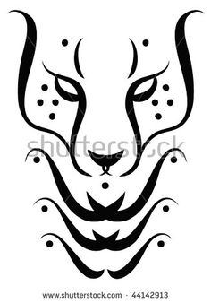 236x338 Cartoon Cheetah Stock Vector Illustration 74088922 Shutterstock