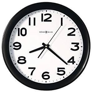 299x300 Howard Miller Easy Kenwick Wall Clock, 13 12, Black