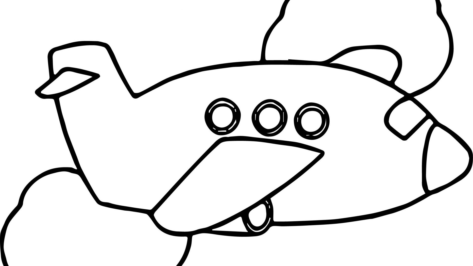 1920x1080 Very Easy Coloring Pages