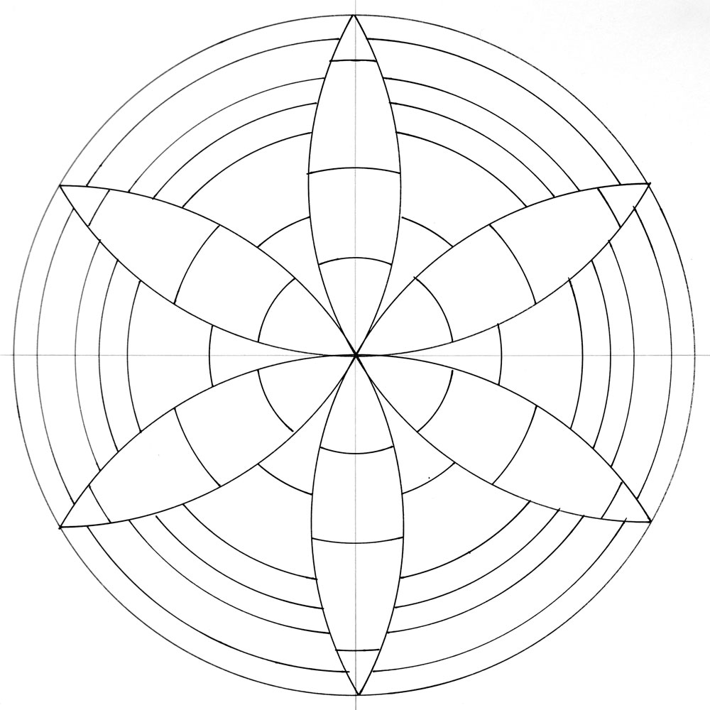 1000x1000 How To Draw A Mandala With A Compass