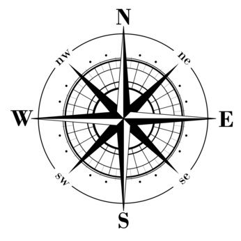 Simple Compass Drawing at GetDrawings | Free download